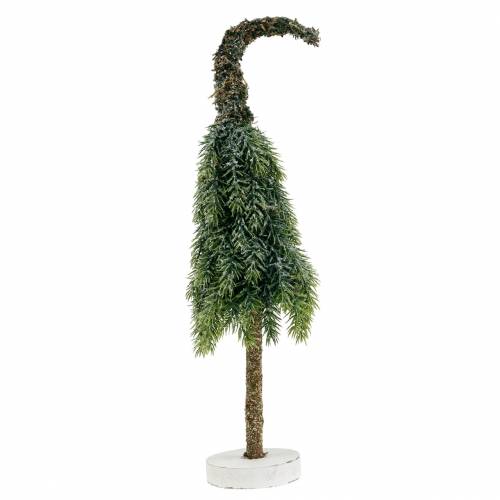 Floristik24 Albero di Natale decorativo innevato verde, bianco 40 cm