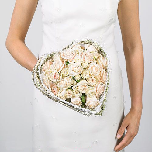 Prodotto Porta bouquet da sposa in schiuma floreale Ø8 cm 6 pezzi