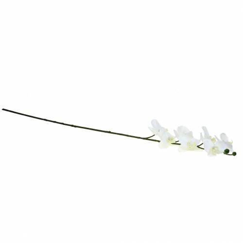 Prodotto Orchidea artificiale fiore artificiale bianco Ø6,5-8 cm 77 cm