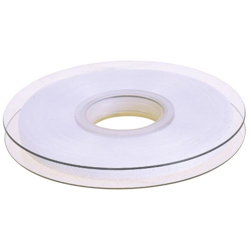 Prodotto Nastro in organza nastro regalo nastro bianco cimosa 6mm 50m