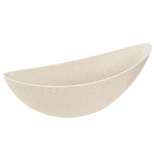 Portapiante in plastica per nave portapiante beige 28×9×9 cm 3pz