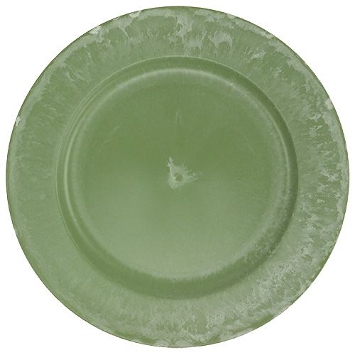 Sottopiatto verde Ø25cm