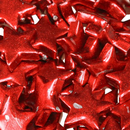 Prodotto Stelle rosse dipinte di Natale Ø2,5cm – 2a scelta – 96 pz