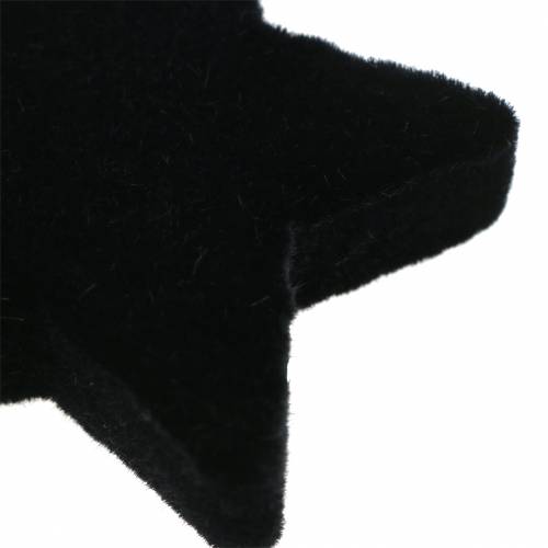 Prodotto Decorazioni sparse stelle velluto nero 4/5 cm 40 pz