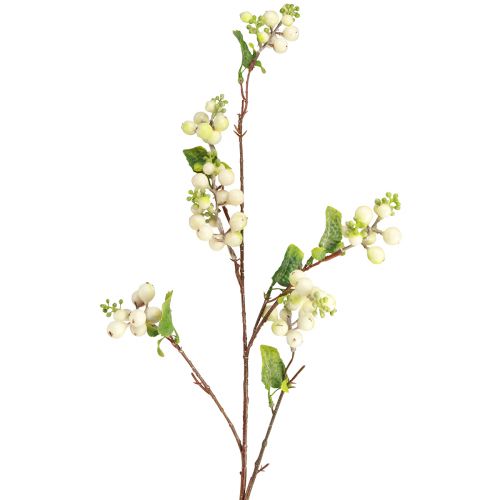 Floristik24 Cespuglio artificiale di pisello a scatto snowberry L74cm