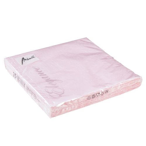 Prodotto Tovaglioli Rosa Ornamenti Primaverili in Rilievo 33x33 cm 15pz