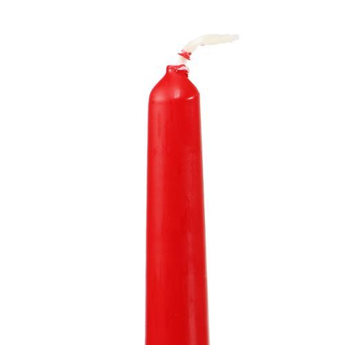 Prodotto Candele coniche 250/23 rubino (12pz.)