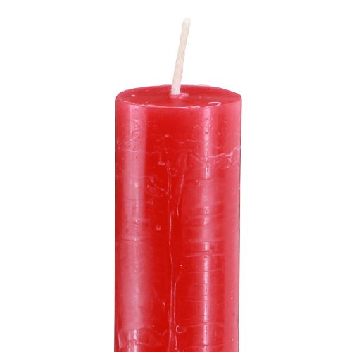 Prodotto Candele coniche candele colorate rosse 21×240mm 12pz