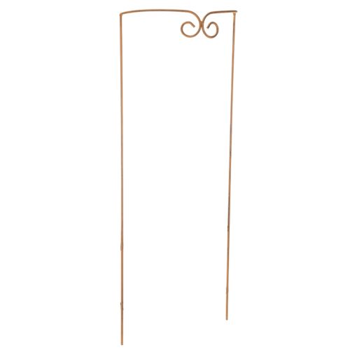 Prodotto Traliccio, supporto per arrampicata, elemento decorativo curvo per aiuole e vasi, 75 cm