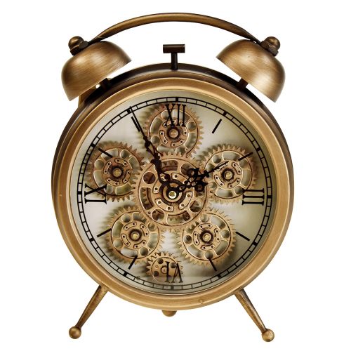 Prodotto Orologio Steampunk con numeri romani sveglia 23x8x29,5cm