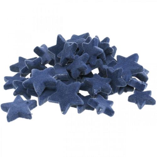 Prodotto Decorazioni natalizie sparse, stelle sparse, blu Ø4/5cm 40 pezzi