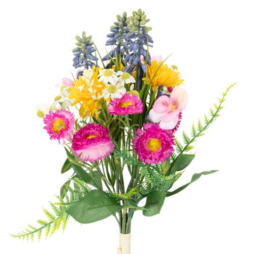 Prodotto Bouquet di fiori artificiali, decorazione primaverile per soggiorno e ufficio, 37 cm