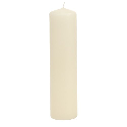 Candele a colonna crema Candele dell&#39;Avvento candele 200/50mm 24 pezzi