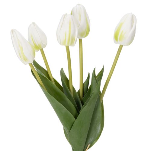 Prodotto Fiori di tulipano artificiali decorativi per un design d'interni elegante, 40 cm, 5 pezzi