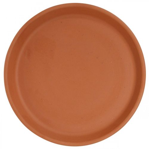 Prodotto Sottobicchiere a fiori, ceramica mediterranea, terracotta Ø15,5 cm