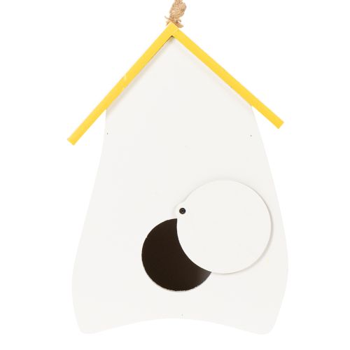 Prodotto Casetta per uccelli decorativa con motivo floreale per uso interno e balcone, 21 cm