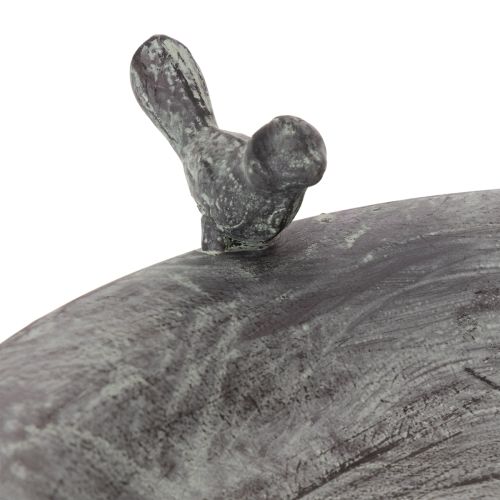 Prodotto Bagno per uccelli decorativo con delicato motivo a foglie in stile vintage, 74 cm