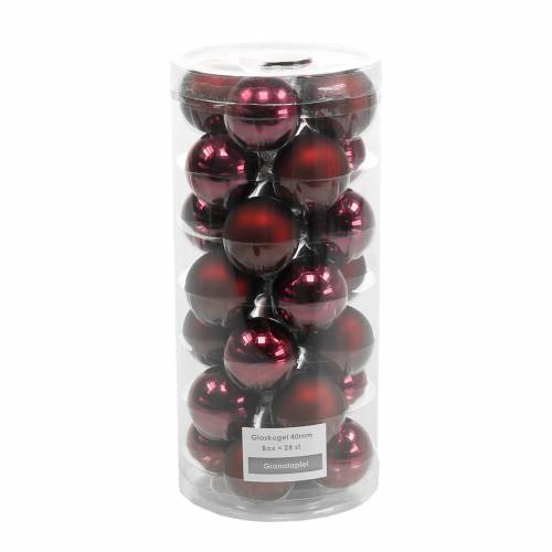 Prodotto Palla di Natale Ø4cm melograno assortito 24 pz addobbi per albero