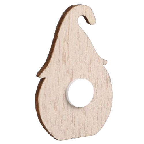 Prodotto Gnomi natalizi in legno da incollare 2x3,5 cm 48 pz