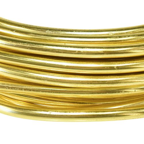 Prodotto Filo artigianale filo di alluminio per artigianato oro Ø5mm 500g