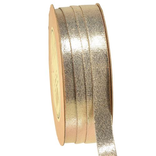 Prodotto Nastro decorativo nastro decorativo metallizzato oro nastro per gioielli W15mm L15m