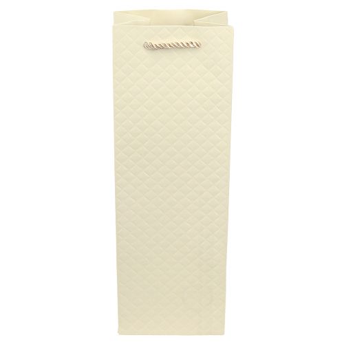 Prodotto Busta regalo per bottiglie carta crema 12×9×36cm 1 pz