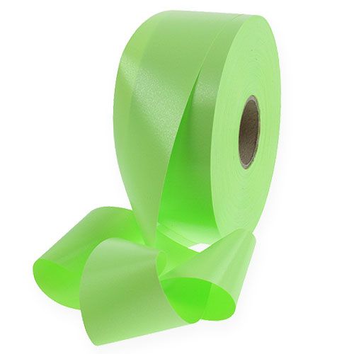 Floristik24 Nastro per arricciare 50mm 100m verde chiaro