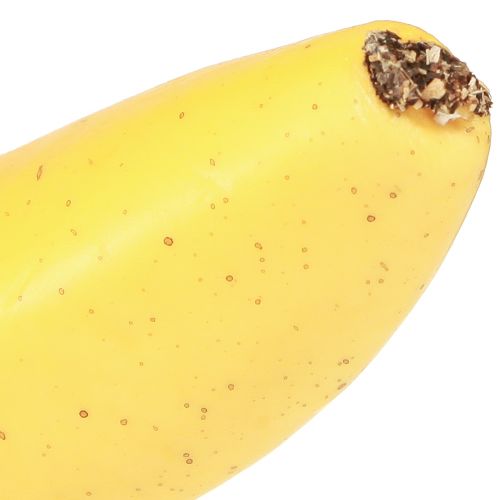 Prodotto Decorazione di banana artificiale frutta artificiale gialla come vera 18 cm