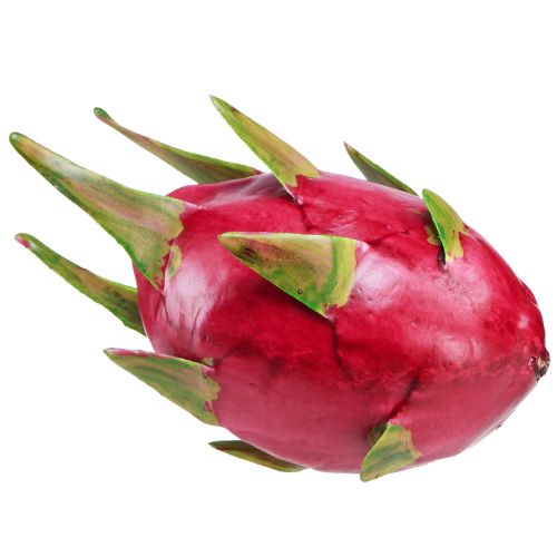 Prodotto Frutto del drago artificiale Pitahaya frutto decorativo Ø8cm L15cm