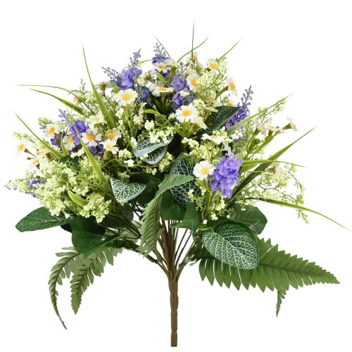 Decorazione di fiori artificiali bouquet di fiori artificiali margherite 40 cm