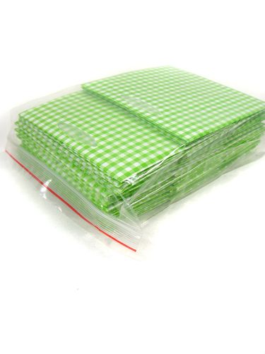 Floristik24 Busta di plastica 10,5x10,5 cm 16 pezzi verde
