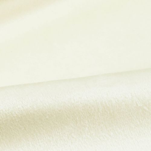 Prodotto Runner da tavolo in velluto runner da tavolo in tessuto decorativo color crema 28×270 cm