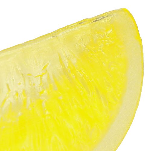 Prodotto Decorazione Limone Fette Di Limone Artificiale 7×3,5×3cm 48 pz