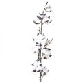 Floristik24 Ramo di cotone fiori di cotone artificiale marrone bianco L95 cm