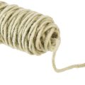 Floristik24 Stoppino filo di lana cordone di feltro cordone di feltro beige L55cm