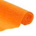 Floristik24 Carta crespa fiorista arancione chiaro 50x250cm