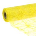 Floristik24 Runner da tavola Sizotwist Giallo 30cm 5m