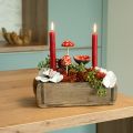 Floristik24 Incantevoli decorazioni di funghi velenosi in ceramica in set da 3 - rosso con pois bianchi, 8,6 cm - decorazione ideale per il giardino