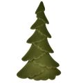 Floristik24 Abete decorativo floccato albero di Natale verde 60 cm