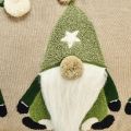 Floristik24 Cuscino arredo con elfi cuscino arredo verde beige 50×30cm